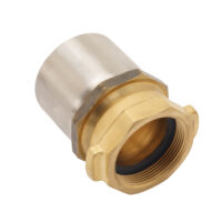 brass and stainless steel female coupling image
